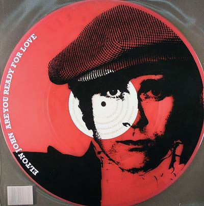 Elton John - Are You Ready For Love Pink Transparent Coloured Vinyl 12" Vinyl Single (Used)