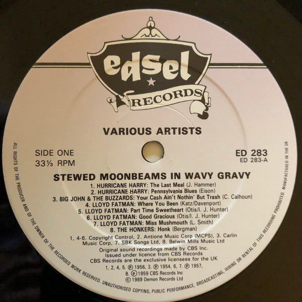 Various Artists - Stewed Moonbeams In Wavy Gravy (OKeh Black Rock 'N' Roll) Vinyl LP (Used)