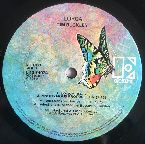 Tim Buckley - Lorca Reissue Vinyl LP (Used)