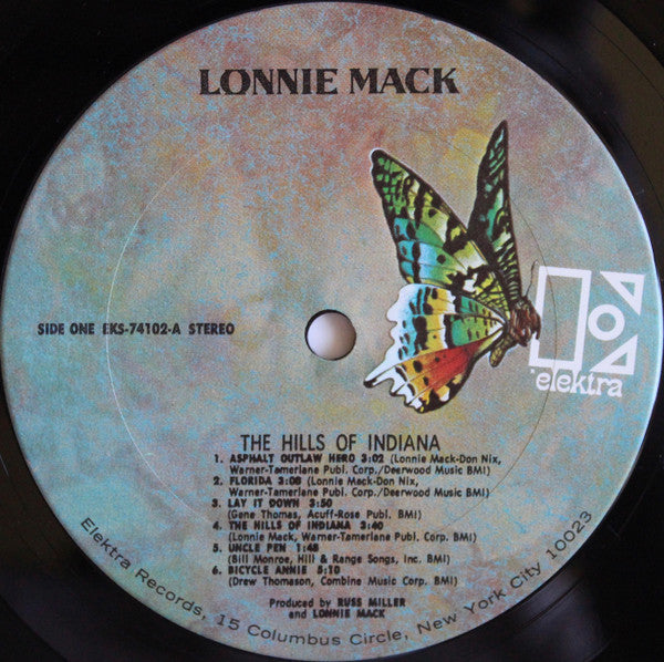 Lonnie Mack - The Hills Of Indiana Vinyl LP (Used)