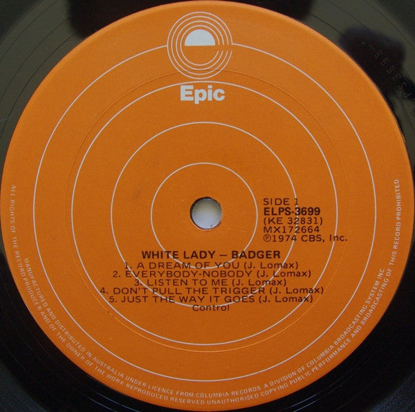 Badger - White Lady Vinyl LP (Used)