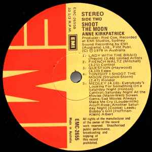 Anne Kirkpatrick - Shoot The Moon Vinyl LP (Used)