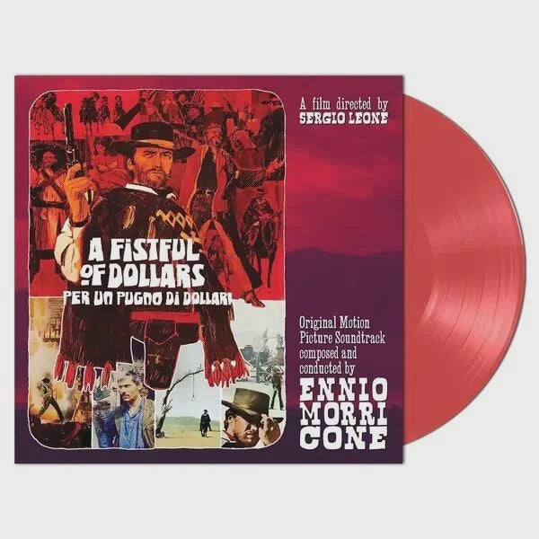 Soundtrack - A Fistful Of Dollars Red Canyon Coloured Vinyl LP
