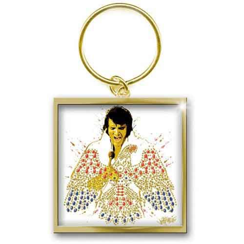 Elvis - American Eagle Keychain