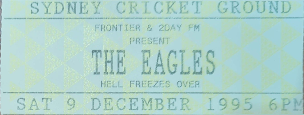 Eagles - 1995 Original Vintage Concert Ticket