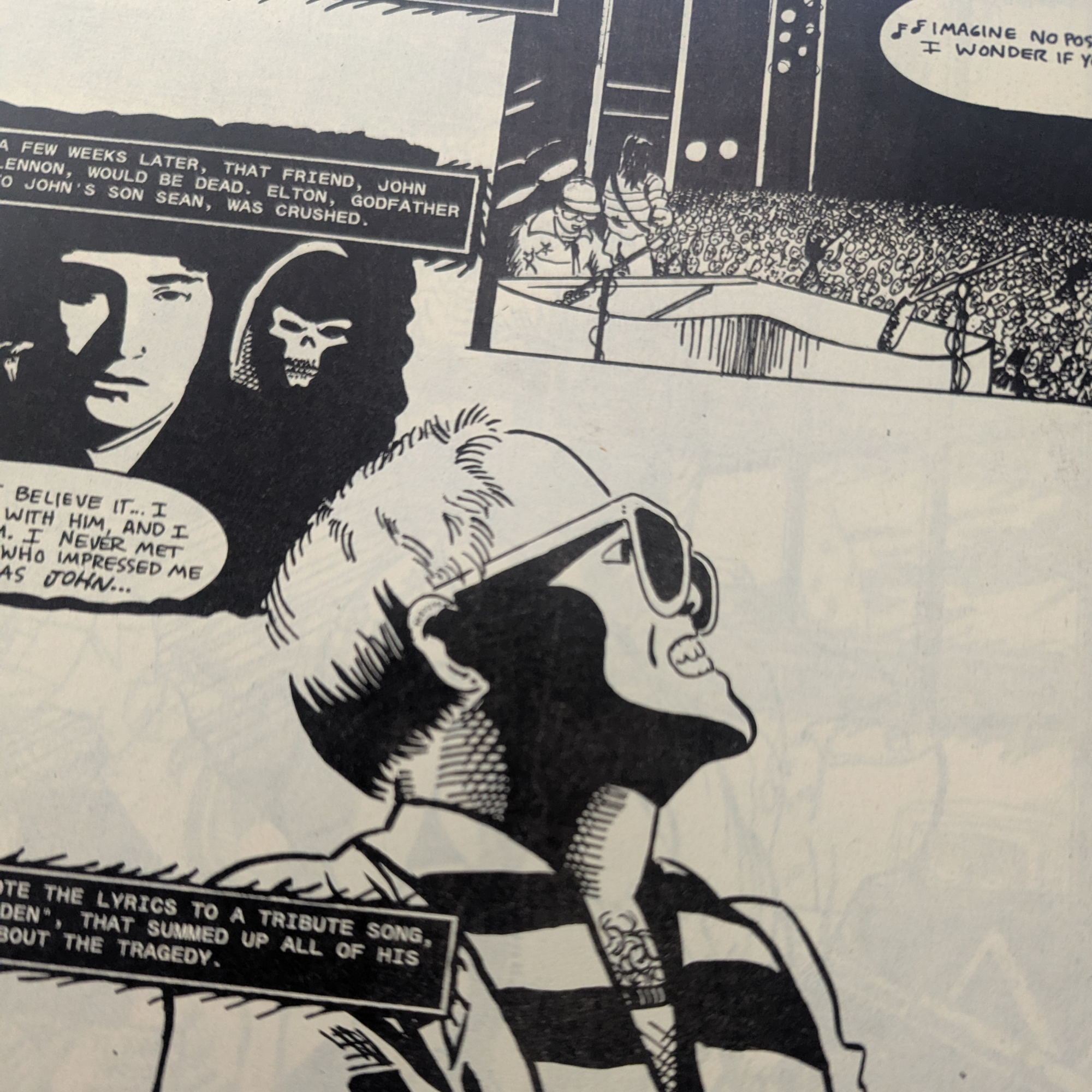 Elton John - Rock 'N' Roll Comics 1991 Issue #62