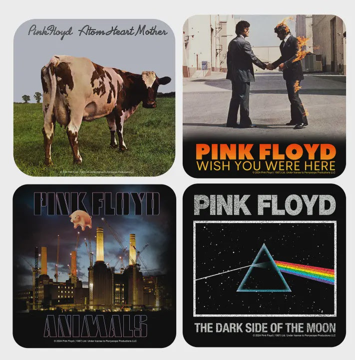 Pink Floyd - Set Of 4 Coasters