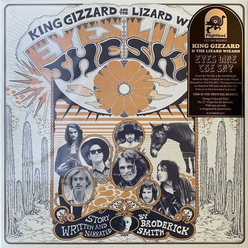 King Gizzard & The Lizard Wizard - Eyes Like The Sky Orange Coloured Vinyl LP