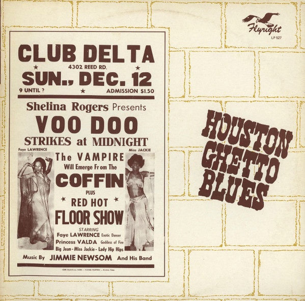 Various Artists - Houston Ghetto Blues Vinyl LP (Used)