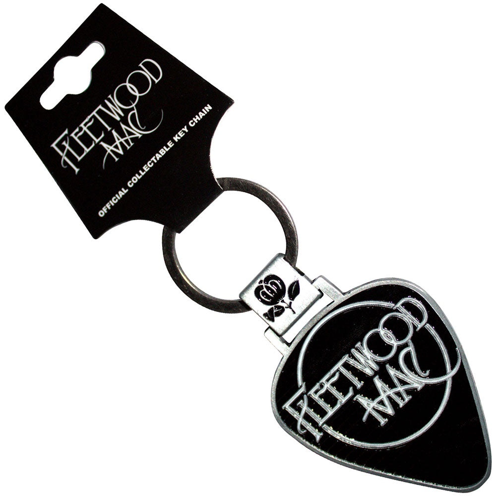 Fleetwood Mac - Classic Logo Plectrum Shaped Keychain