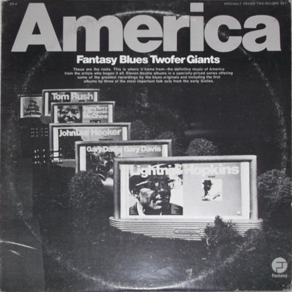 Various Artists - Fantasy Blues Twofer Giants Vinyl 2LP (Used)