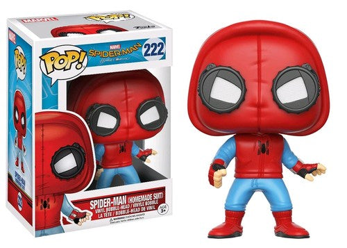 Spider-Man Homecoming - Spider-Man (Homemade Suit) Masked Collectable Pop! Vinyl #222