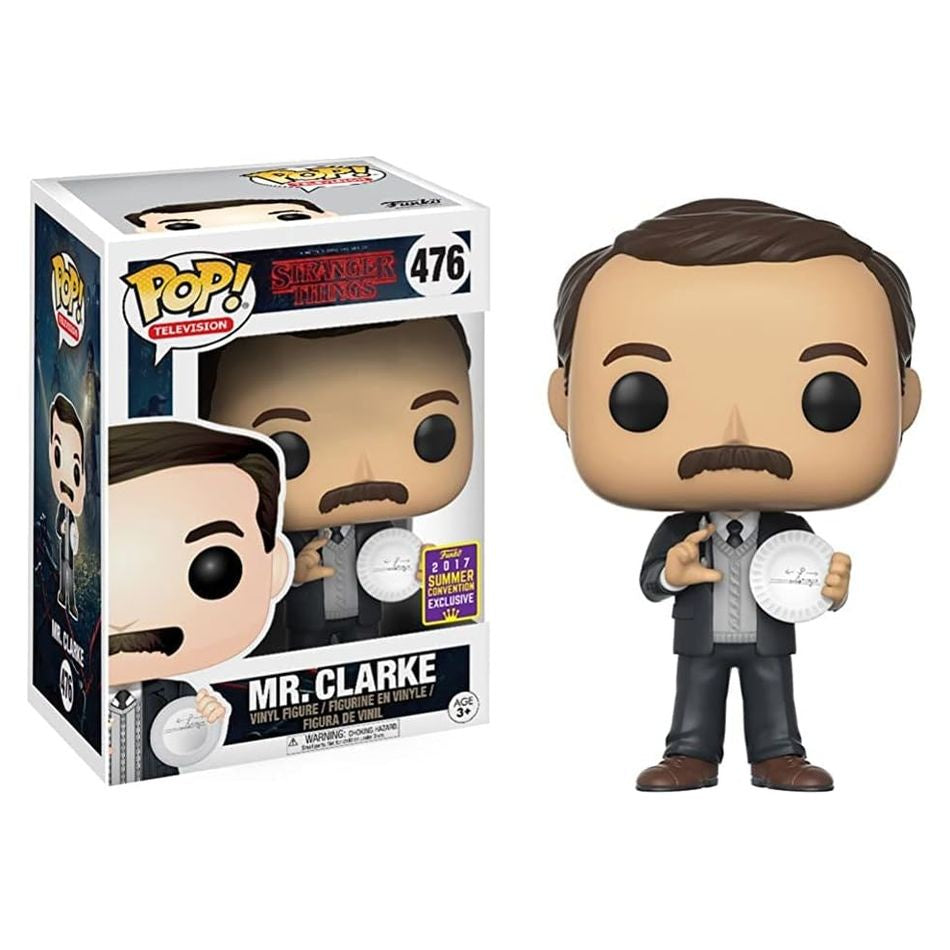 Stranger Things - Mr. Clarke #476 2017 Summer Convention Collectable Pop! Vinyl