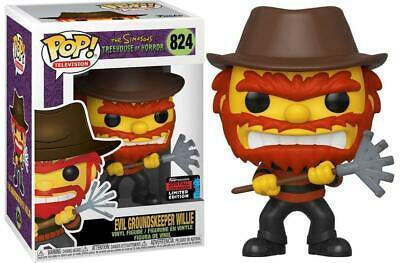 Simpsons Treehouse Of Horror - Evil Groundskeeper Willie 2019 NYCC Collectable Pop! Vinyl #824