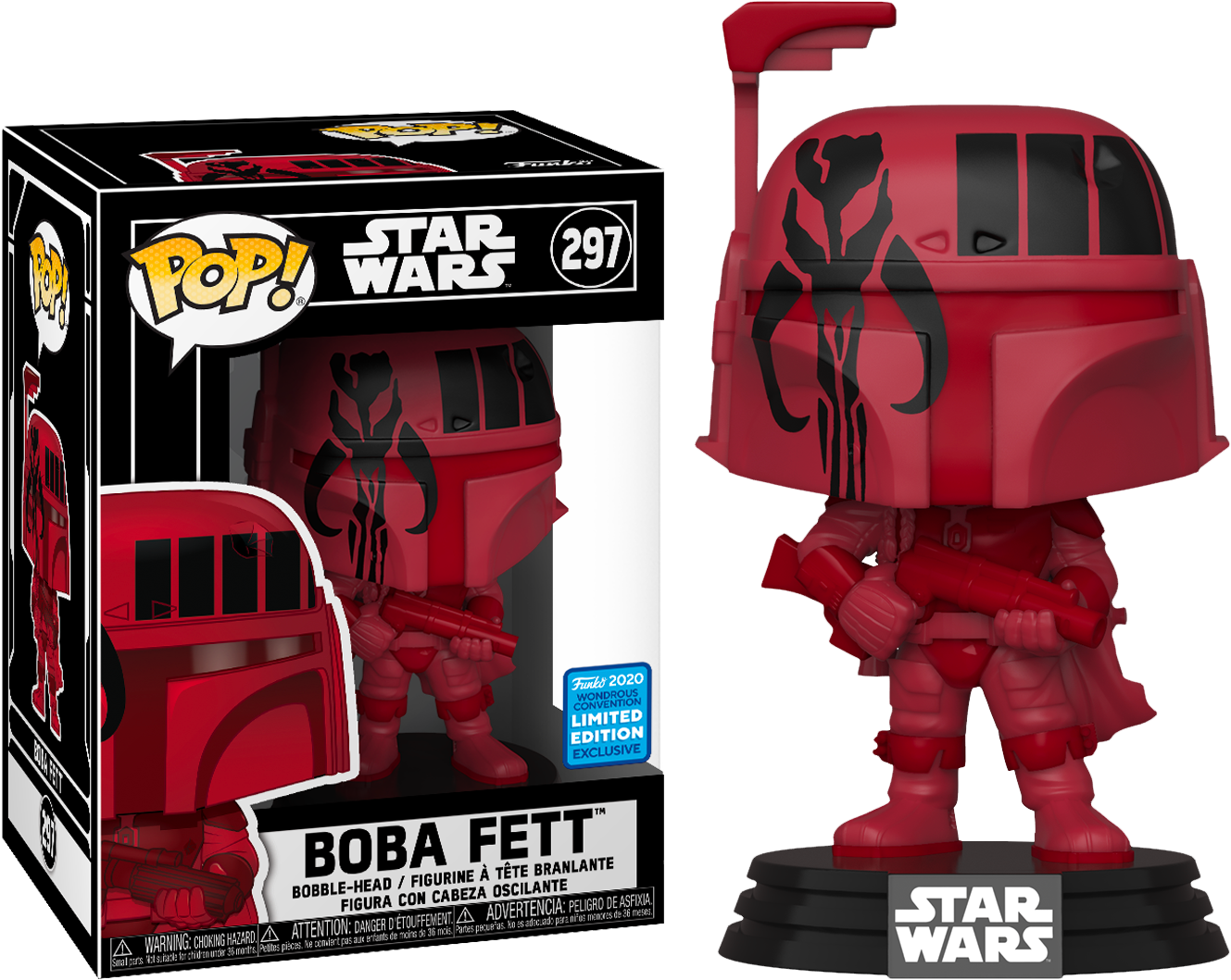 Star Wars - Boba Fett 2020 Wondrous Convention Collectable Pop! Vinyl