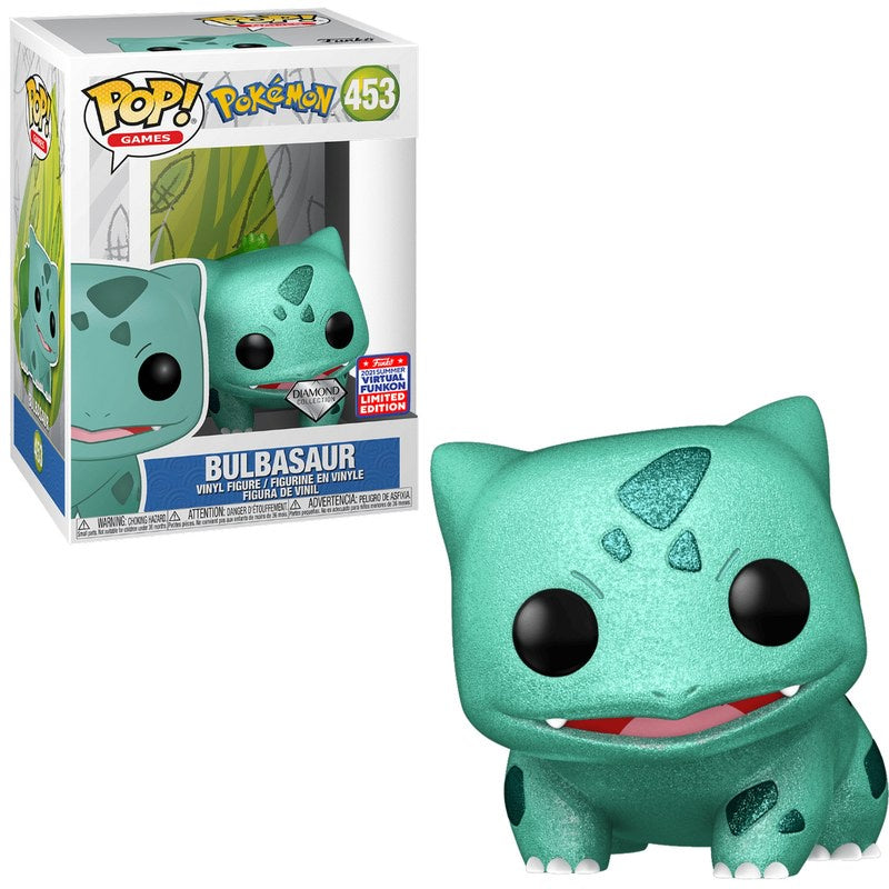 Pokemon - Bulbasaur Glitter 2021 Summer Convention Collectable Pop! Vinyl