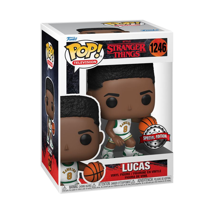 Stranger Things - Lucas in Jersey US Exclusive Collectable Pop! Vinyl