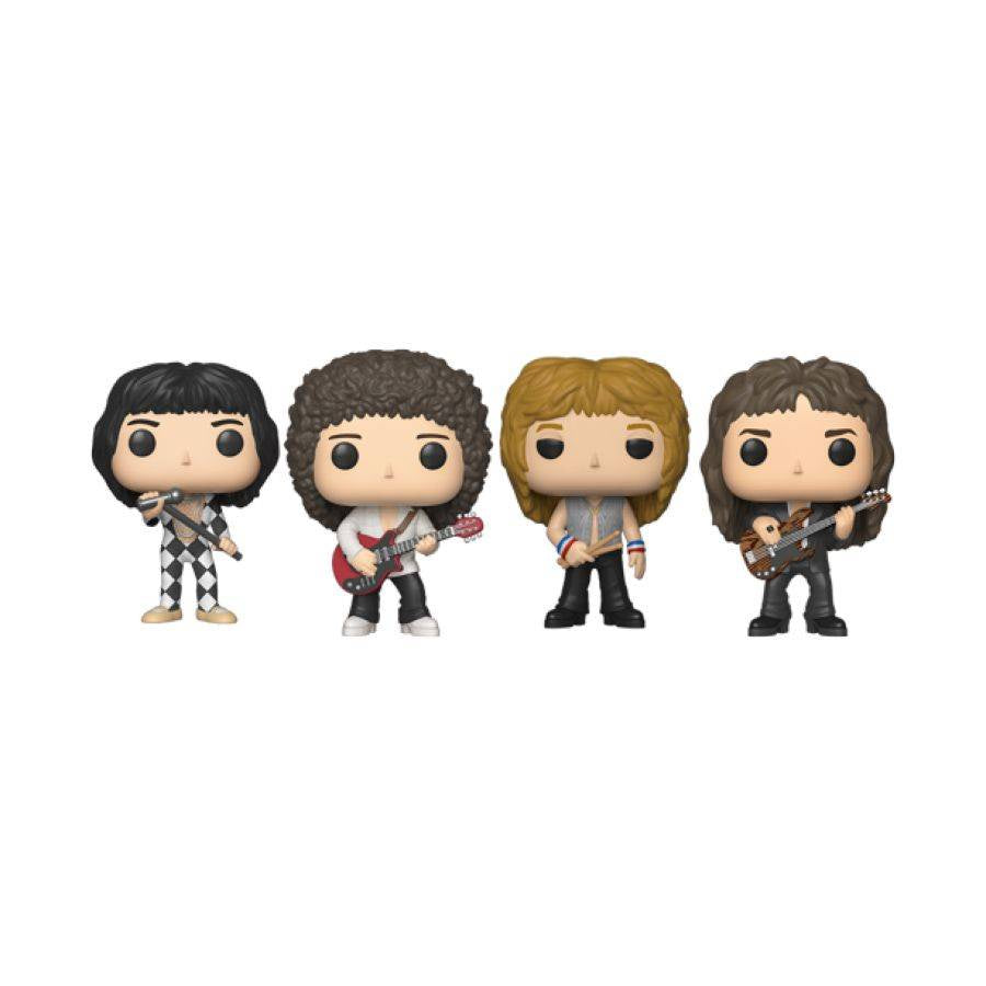 Queen - US Exclusive 4-Pack Collectable Pop! Vinyl