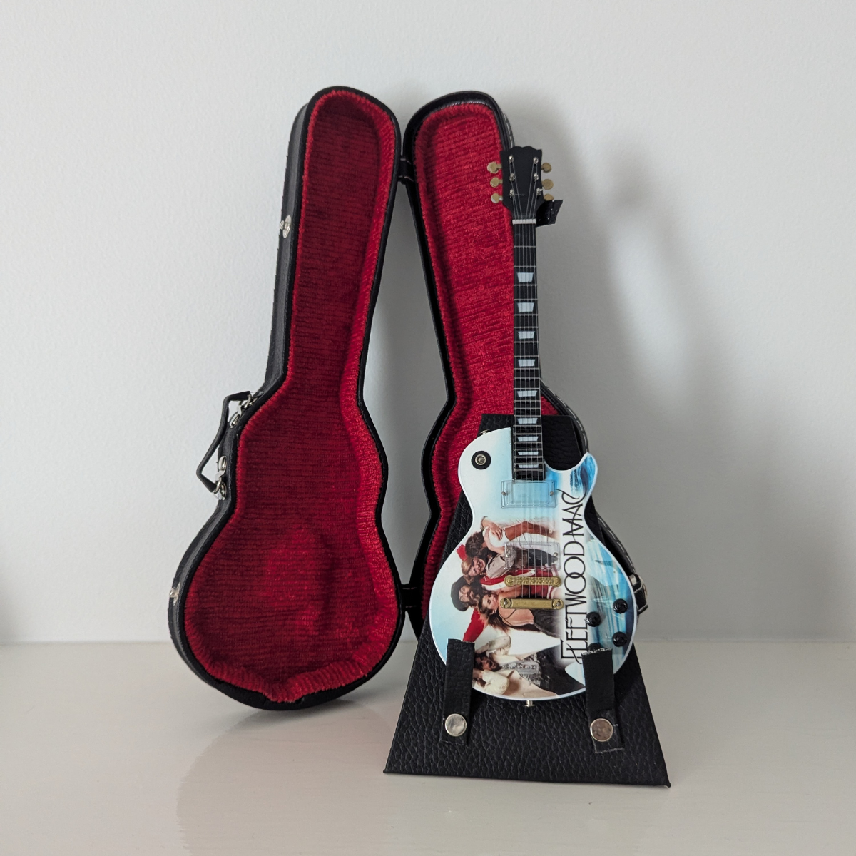Fleetwood Mac - Miniature Guitar with Stand & Case