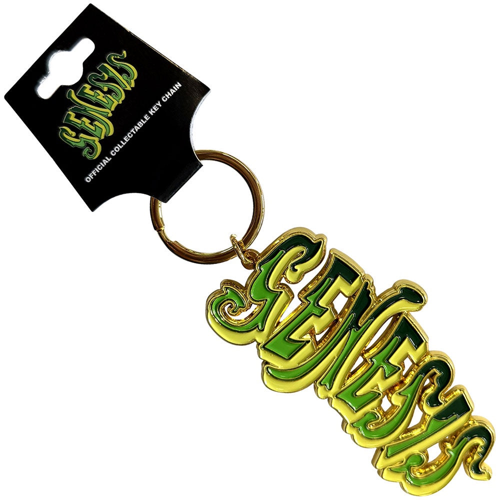Genesis - Green Classic Logo Keychain