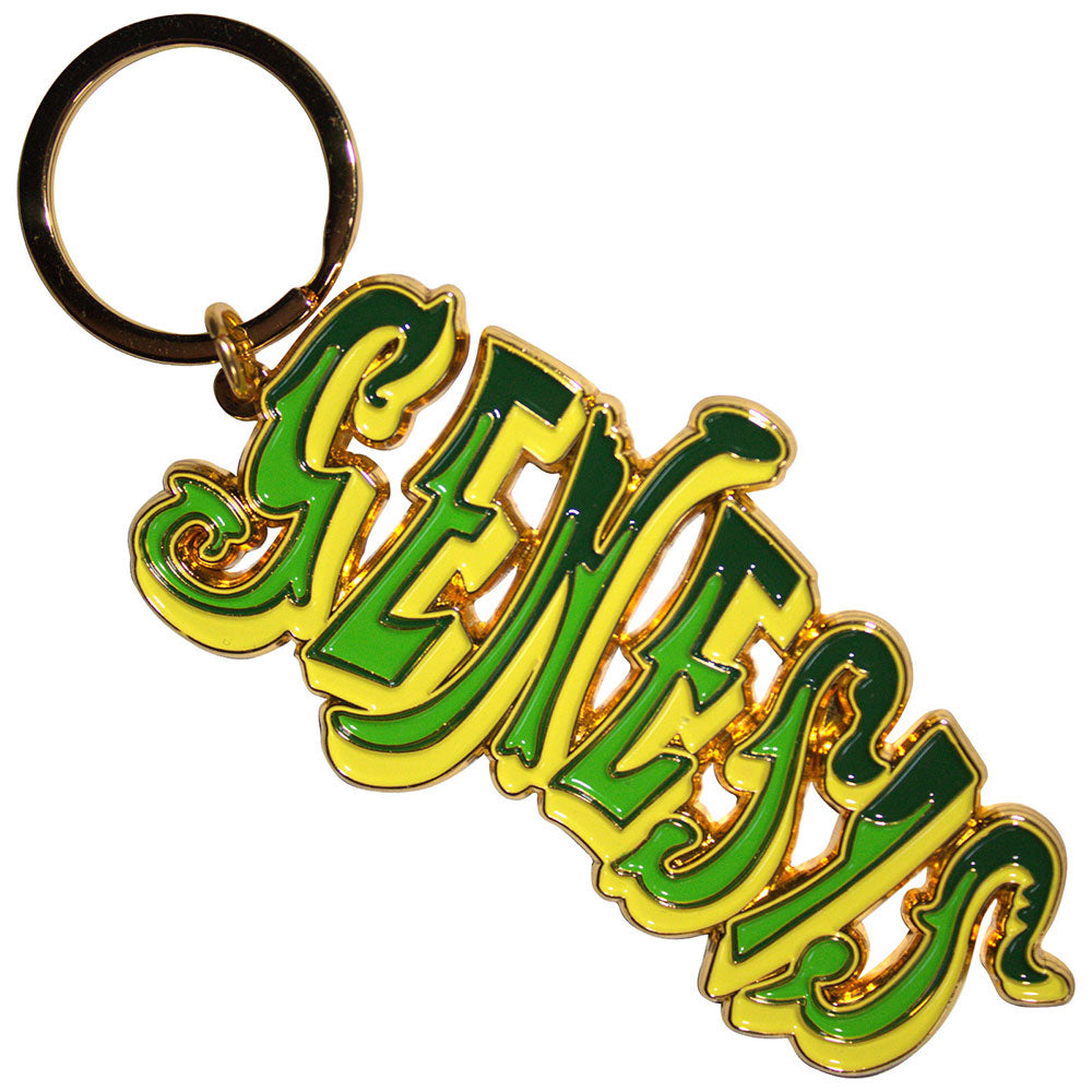 Genesis - Green Classic Logo Keychain