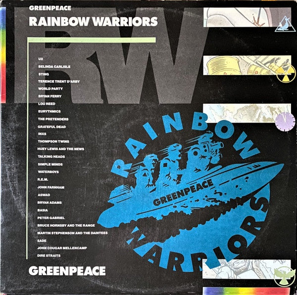 Various Artists - Greenpeace Rainbow Warriors Vinyl 2LP (Used)
