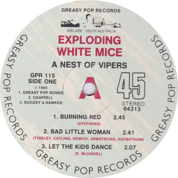 Exploding White Mice - A Nest Of Vipers Vinyl LP (Used)