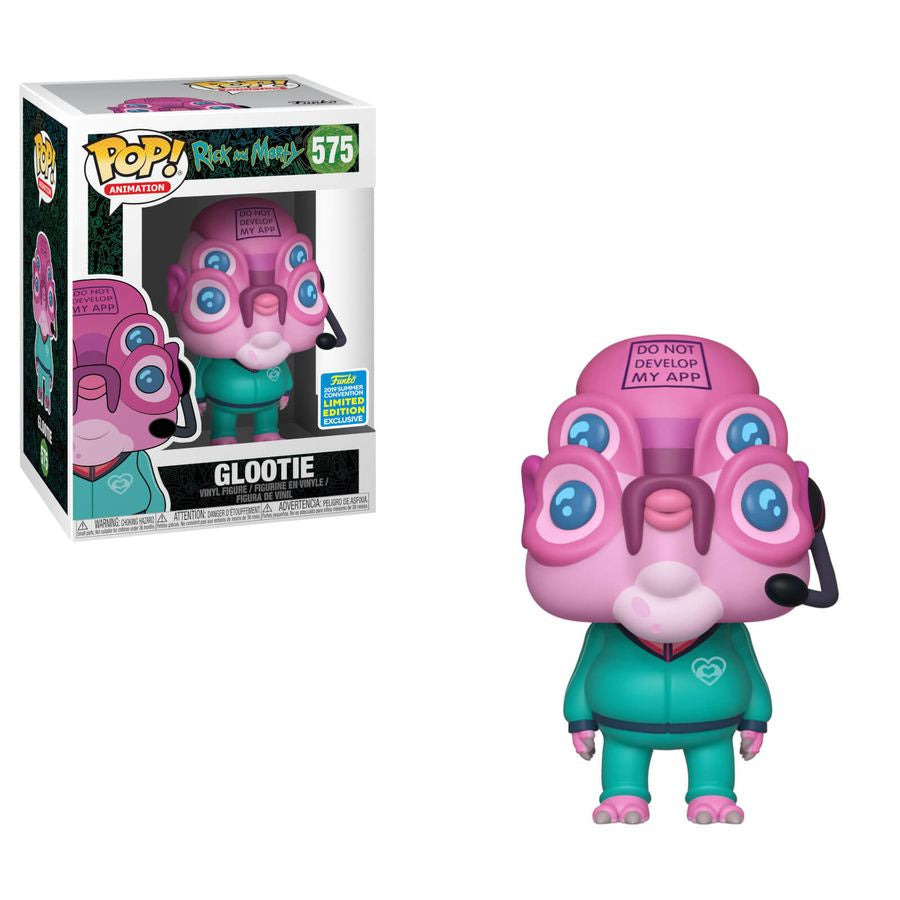 Rick & Morty - Glootie 2019 SDCC Collectable Pop! Vinyl #575