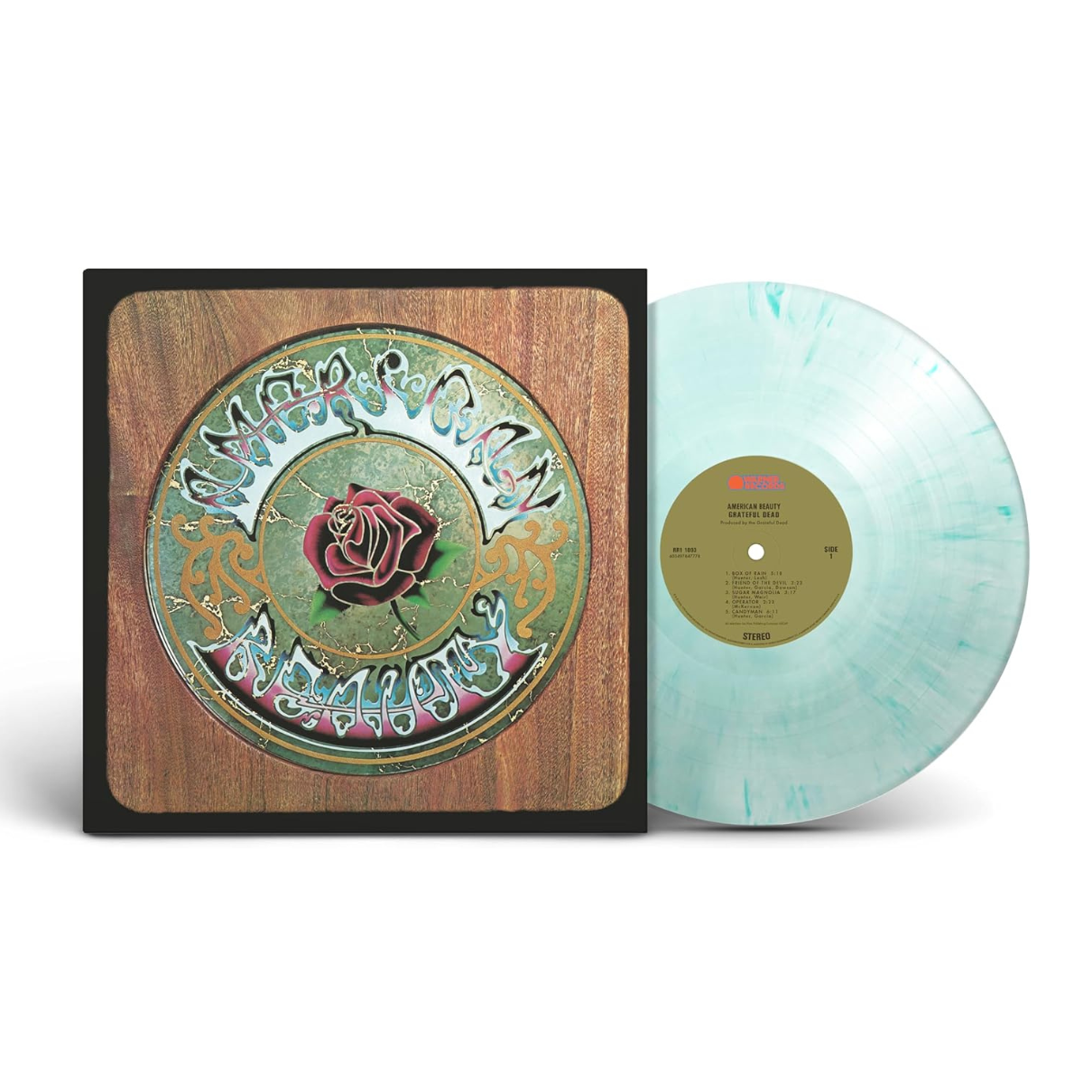 Grateful Dead - American Beauty White & Green Marble Coloured Vinyl LP
