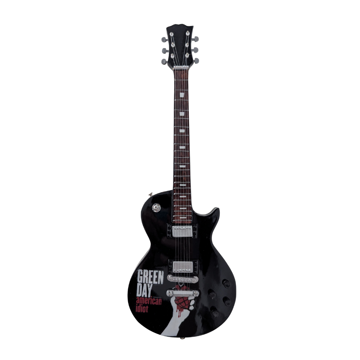 Green Day - Miniature Guitar with Stand & Case