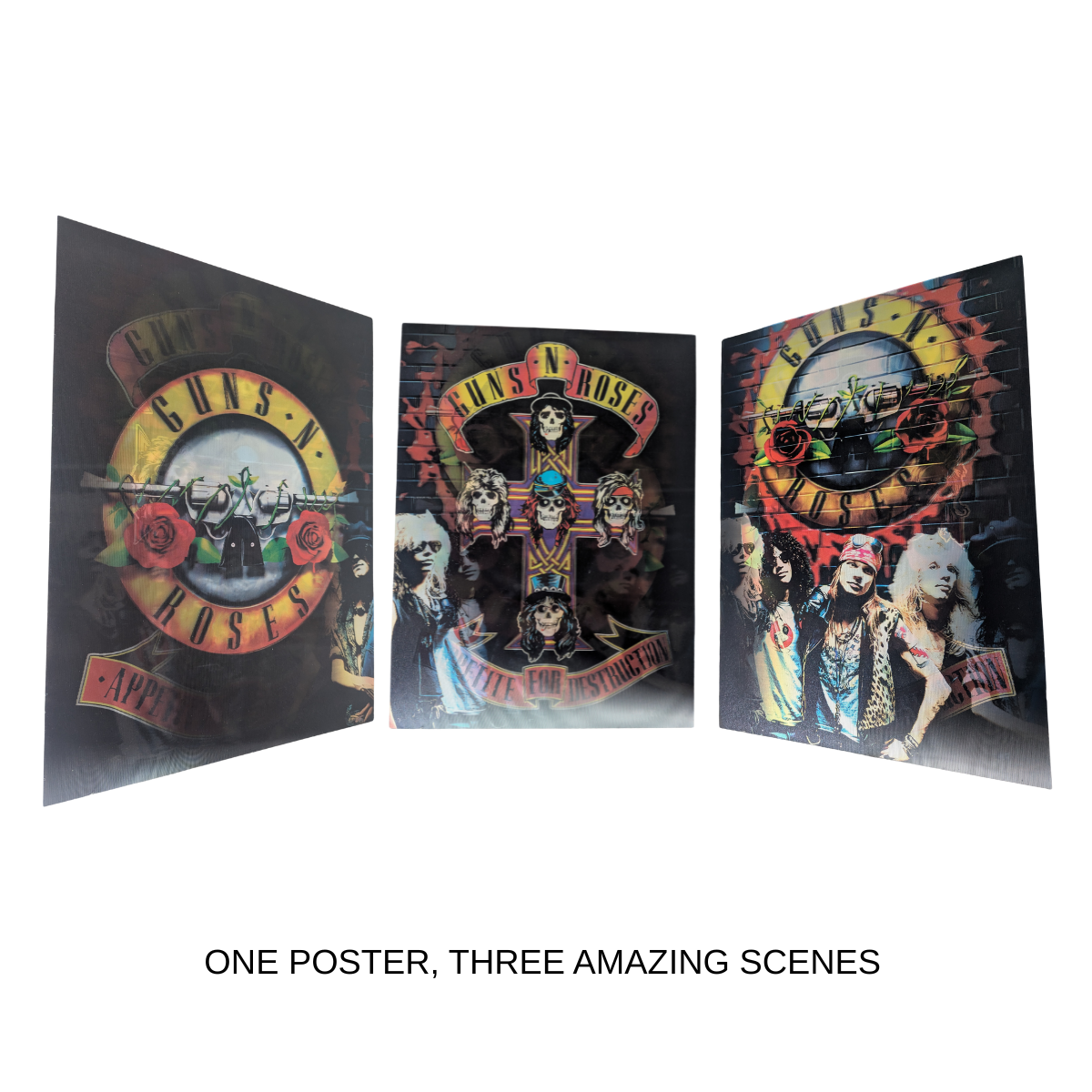 Guns N' Roses - 3D Lenticular Poster