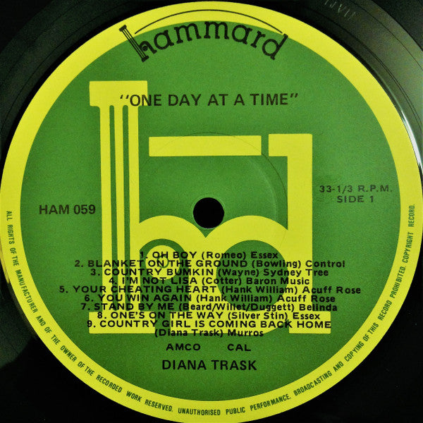 Diana Trask - One Day At A Time Vinyl LP (Used)