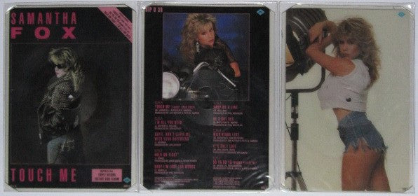 Samantha Fox - Touch Me (Special Triple Record Picture Disc) 3x7" Vinyl EP (Used)