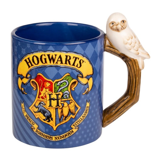Harry Potter - Hogwarts Hedwig Handle Mug