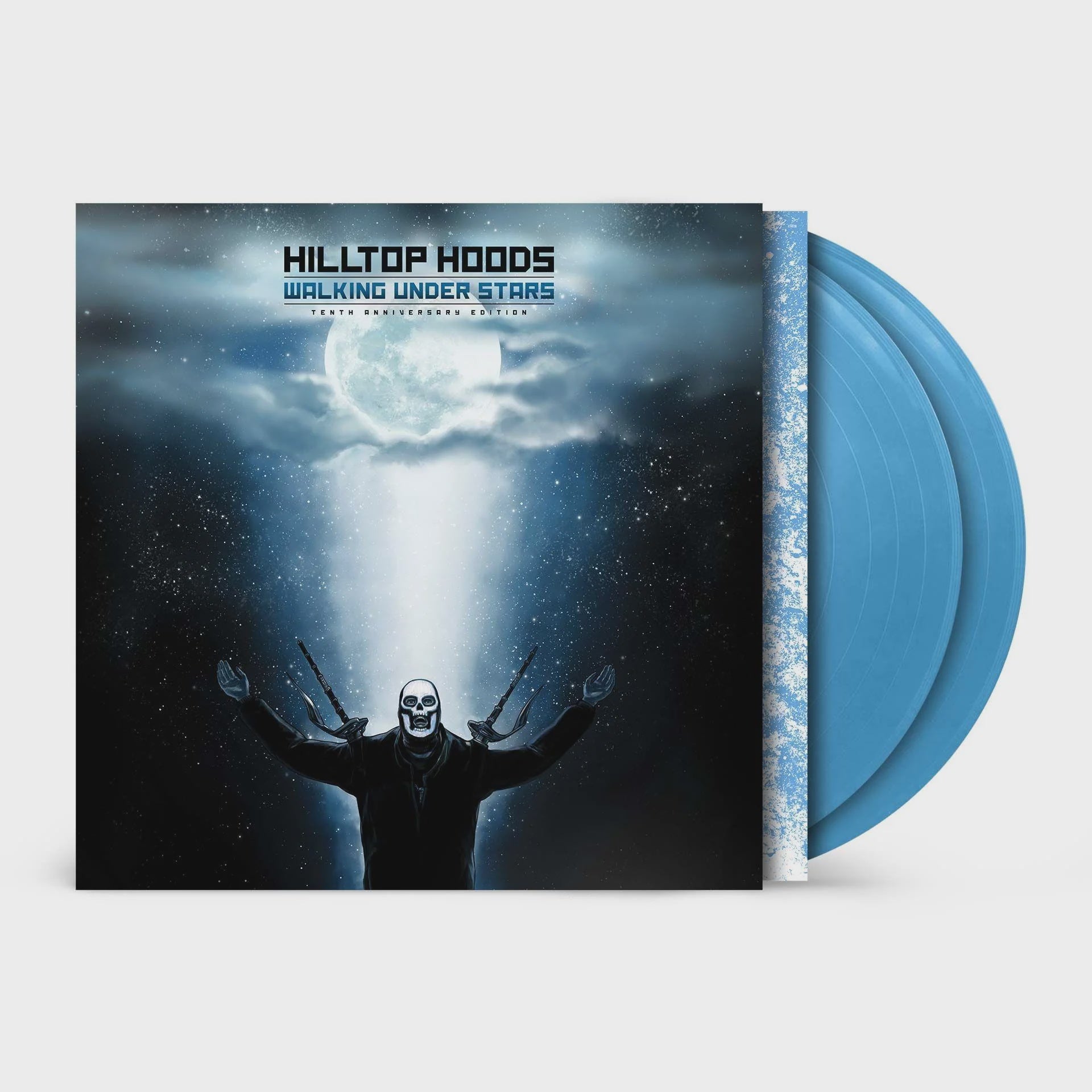 Hilltop Hoods - Walking Under Stars 10th Anniversary Blue Coloured Vinyl 2LP