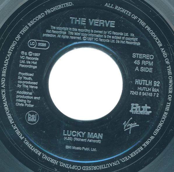 Verve - Lucky Man 7" Vinyl Single