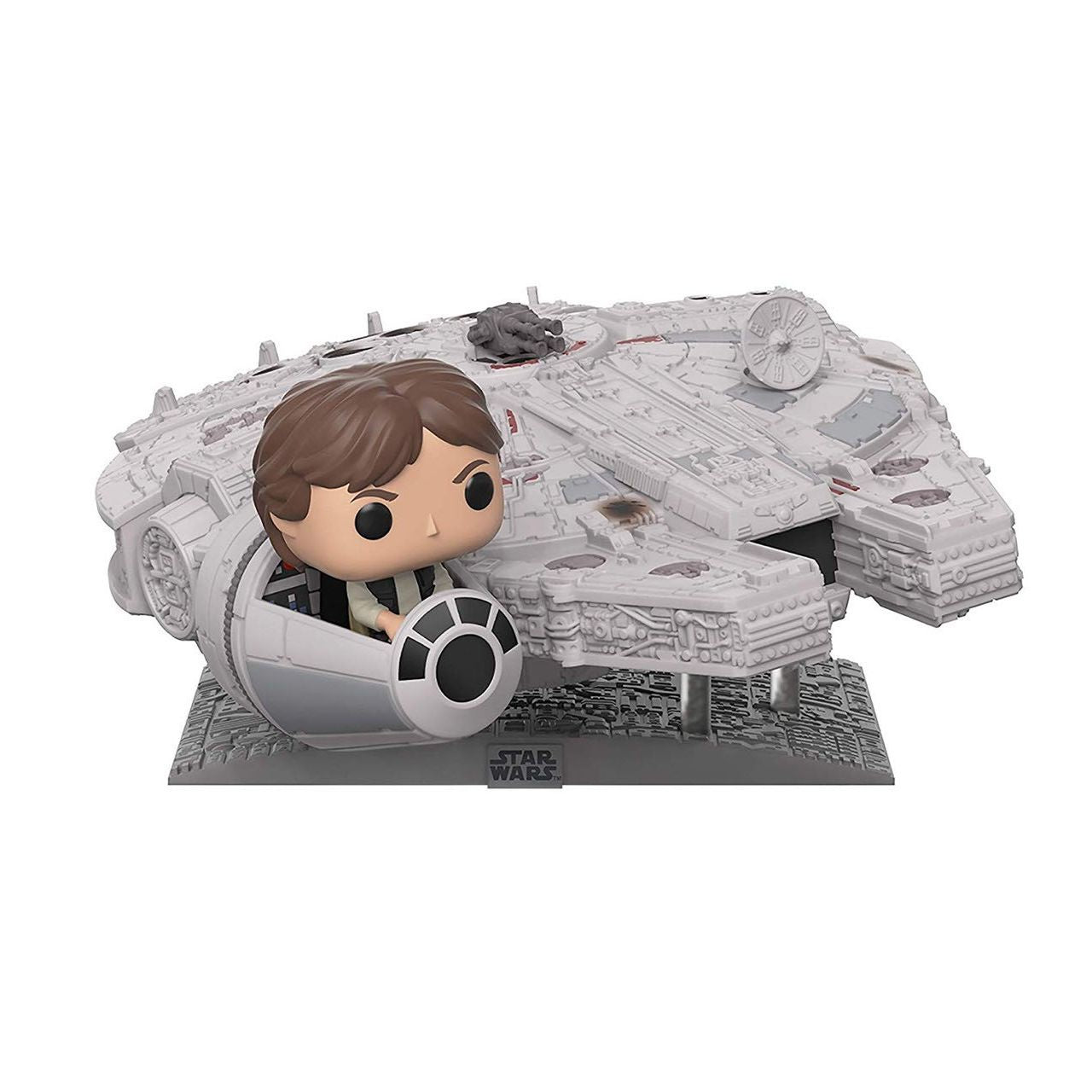 Star Wars - Han Solo In The Millennium Falcon Collectable Pop! Vinyl #321 (Used)