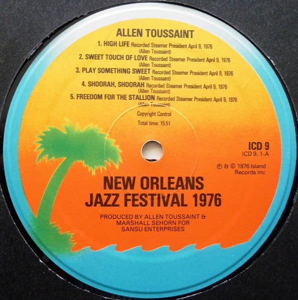 Various Artists - New Orleans Jazz & Heritage Festival 1976 Vinyl 2LP (Used)