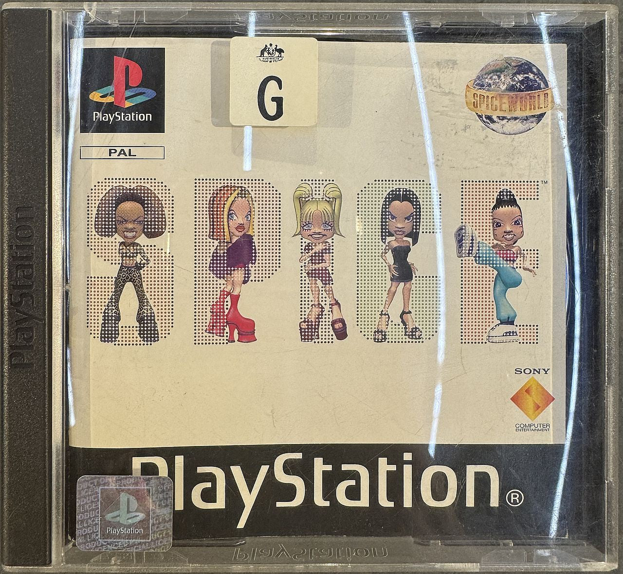 Playstation 1 - Spice World (A Spice Girls Game) (PAL) With Manual