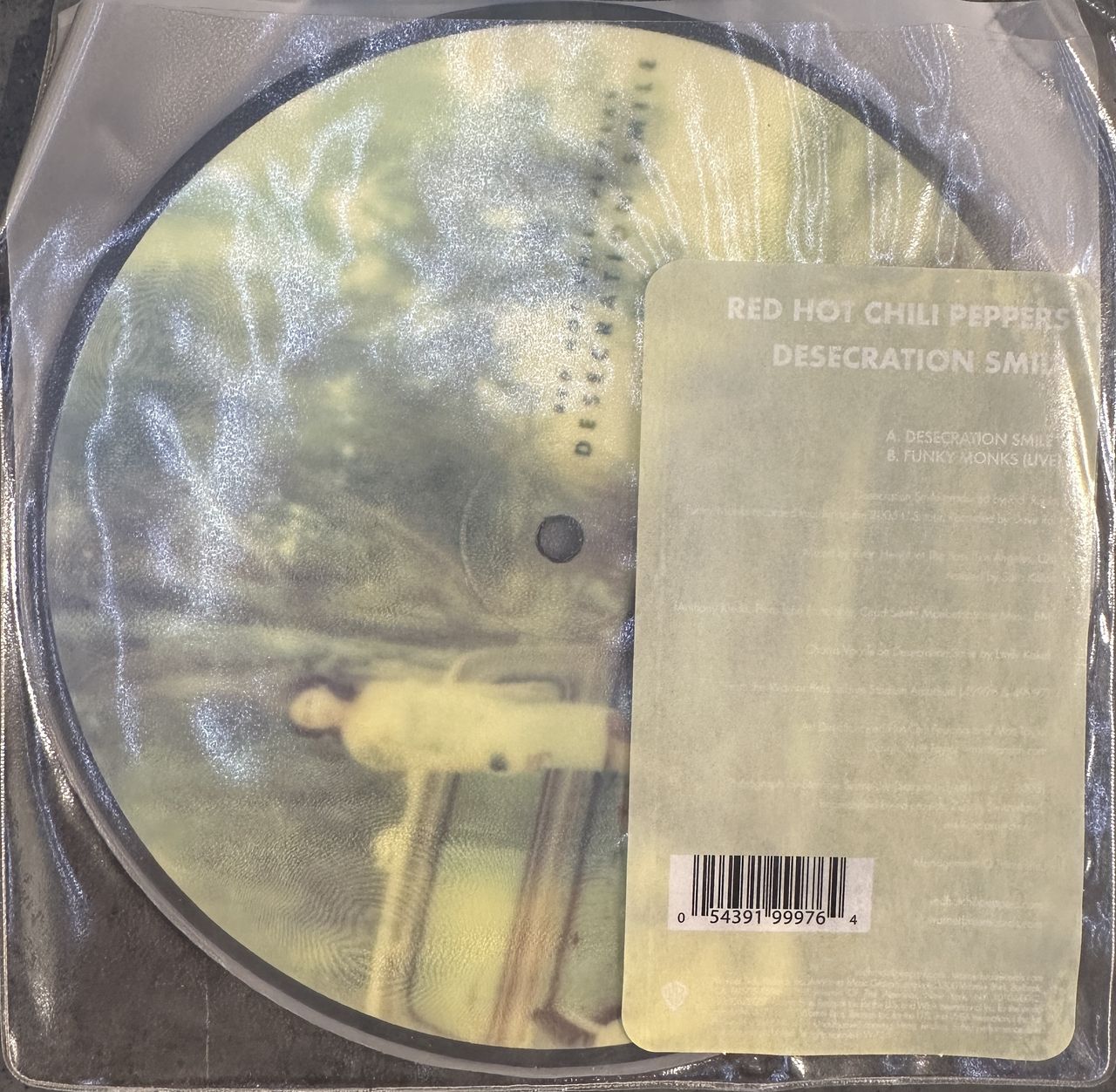 Red Hot Chili Peppers – Desecration Smile 7" Vinyl Single (Used)