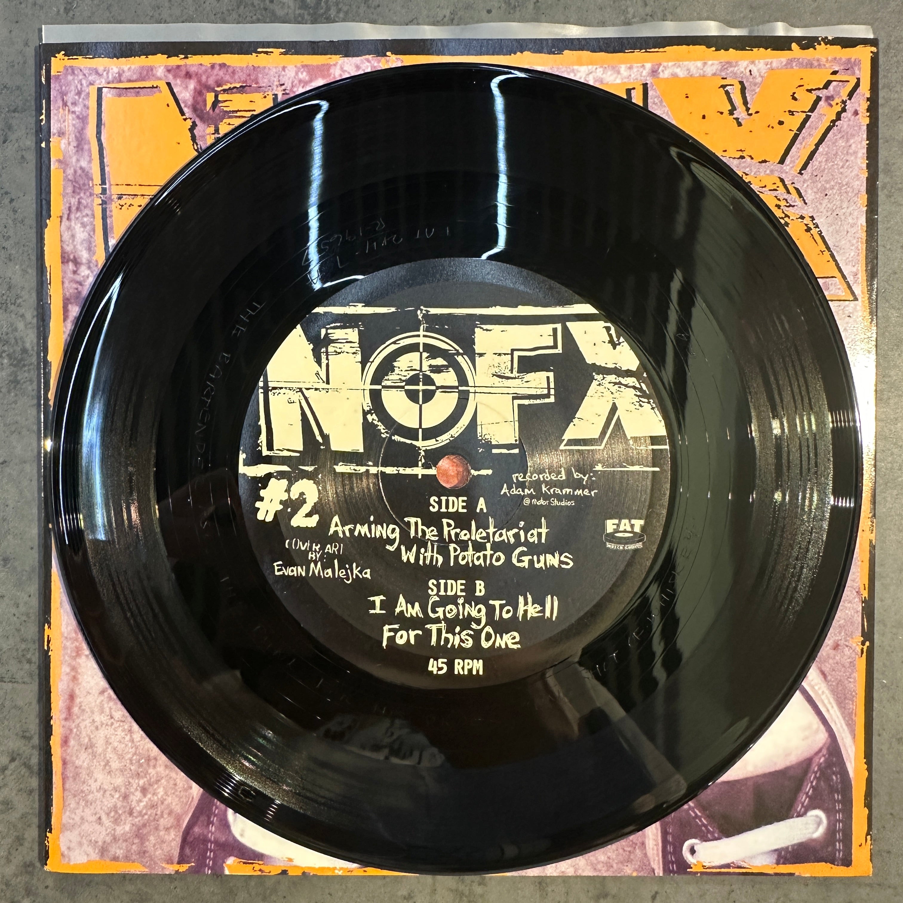 NOFX – 7 Inch Of The Month Club #2 7" Vinyl Single (Used)