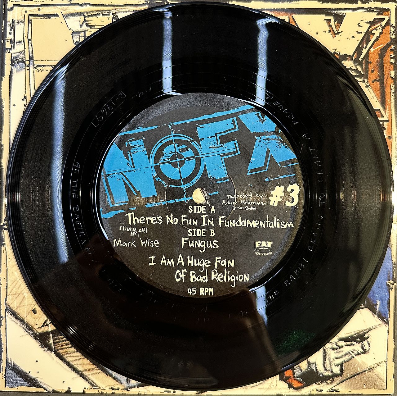 NOFX – 7 Inch Of The Month Club #3 7" Single Vinyl (Used)