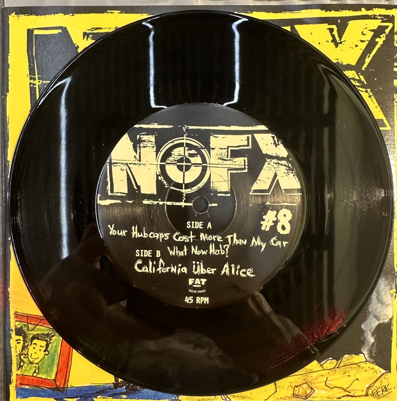 NOFX – 7 Inch Of The Month Club #8 7" Vinyl EP (Used)