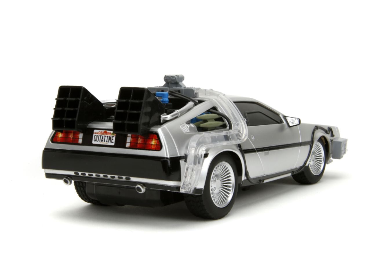 BttF - 1:16 Time Machine R/C Car w/Light Up Function