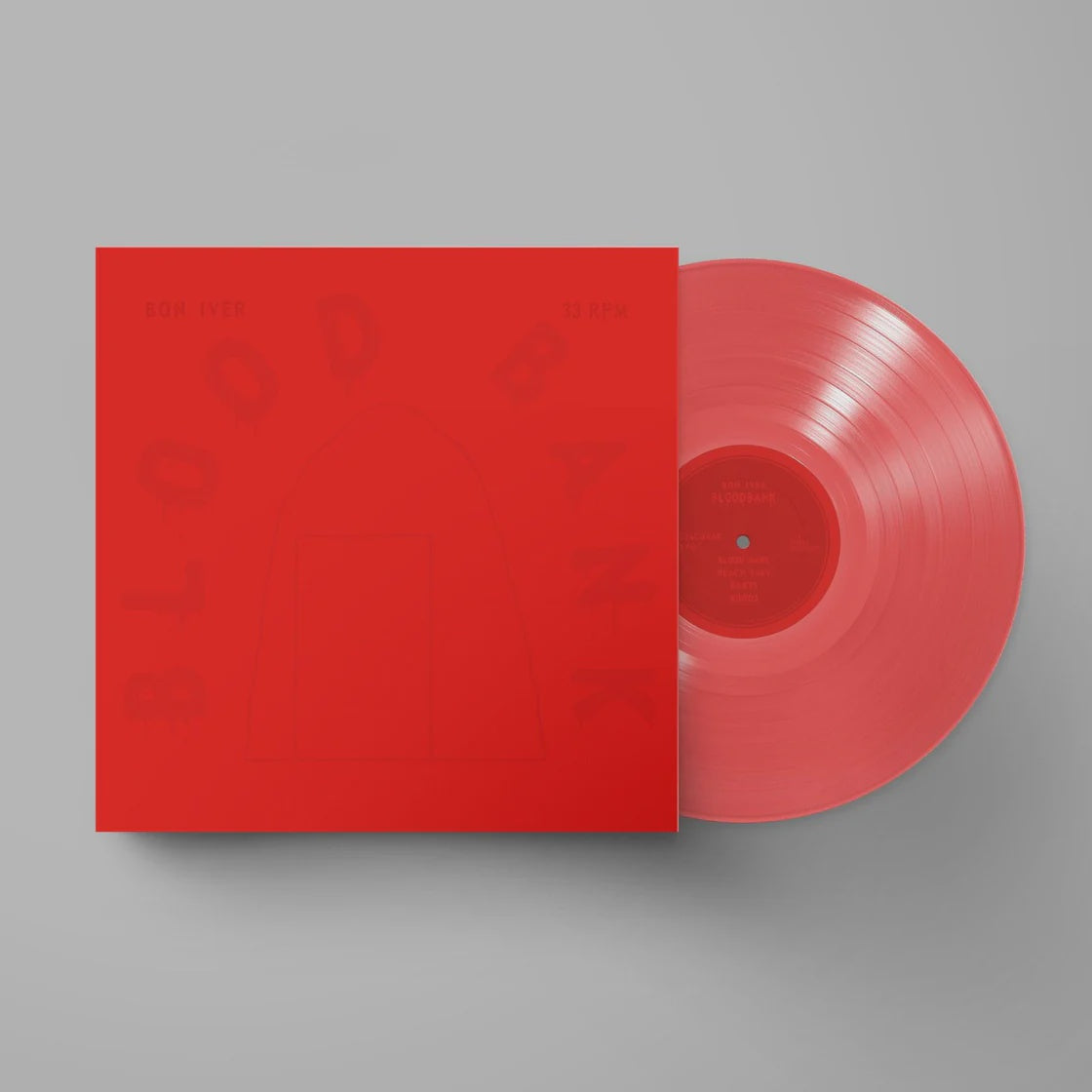 Bon Iver - Blood Bank EP Limited Edition Red Coloured Vinyl LP