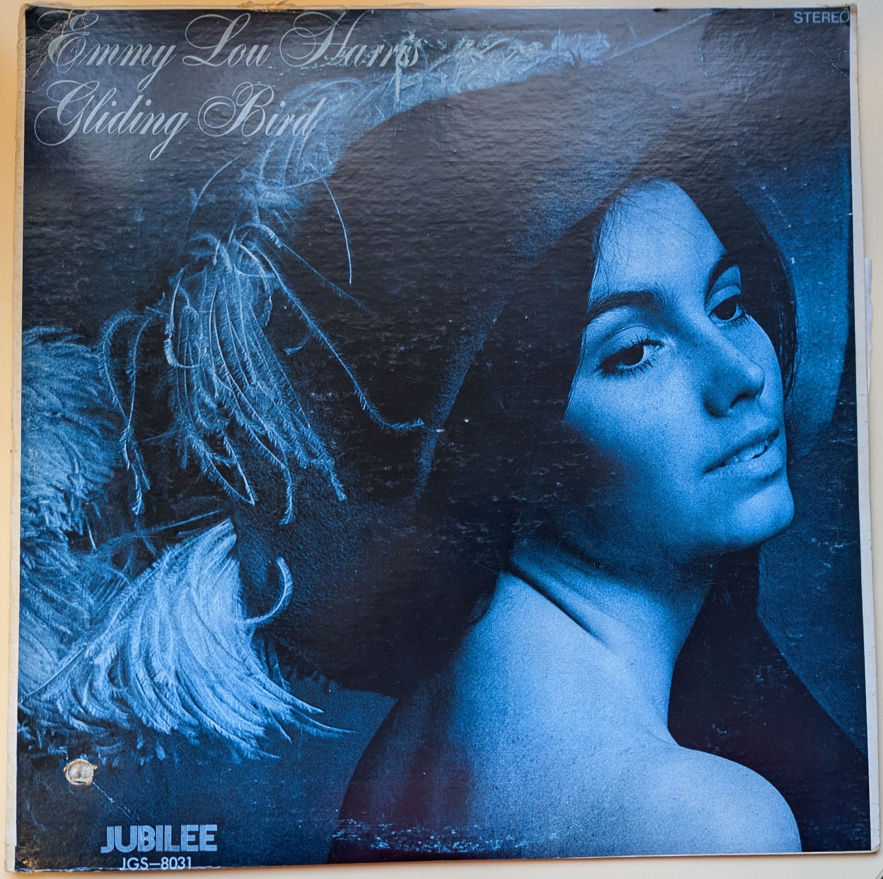 Emmylou Harris - Gliding Bird DJ Promo Vinyl LP (Used)