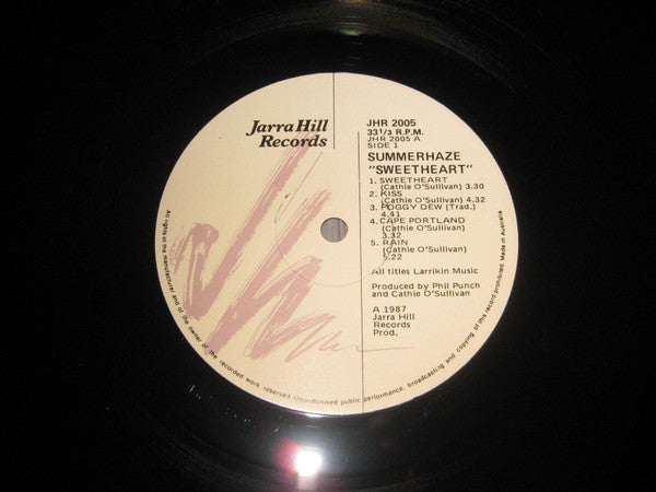 Summerhaze - Sweetheart Vinyl LP (Used)