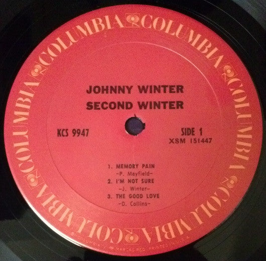 Johnny Winter - Second Winter Vinyl 2LP (Used)