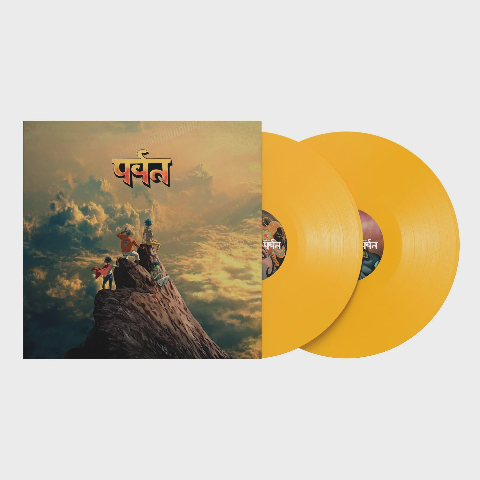 Gorillaz - The Mountain Yellow Coloured Vinyl 2LP