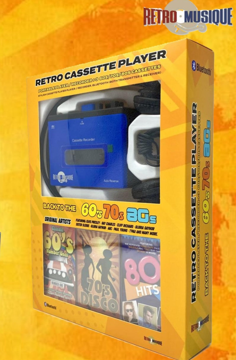Walkman - Portable Cassette Player Blue